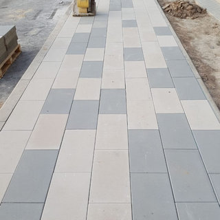 Укладка тротуарной плитки
