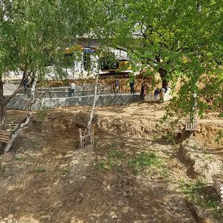 Устройство габионов