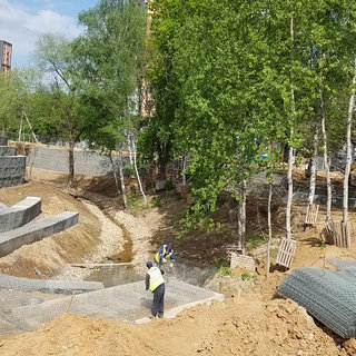 Устройство габионов