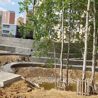 Устройство габионов