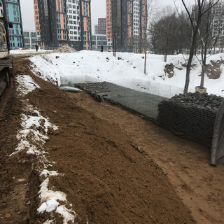 Устройство габионов