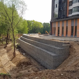 Устройство габионов