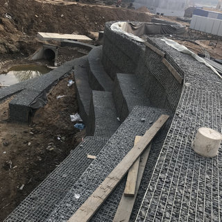 Устройство габионов