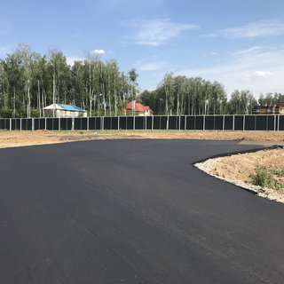 Строительство временных дорог - асфальтирование