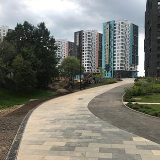 Укладка тротуарной плитки